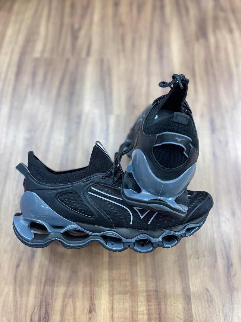 MIZUNO PRO 14 IMPORT. - PRETO CINZA