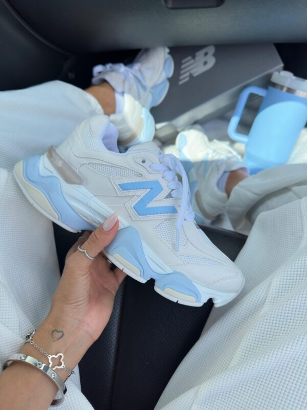 NEW BALANCE 9060 Prem. - Branco Azul
