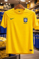 Camisa Dry-Fit Ultra- BRASIL -01 AMARELA