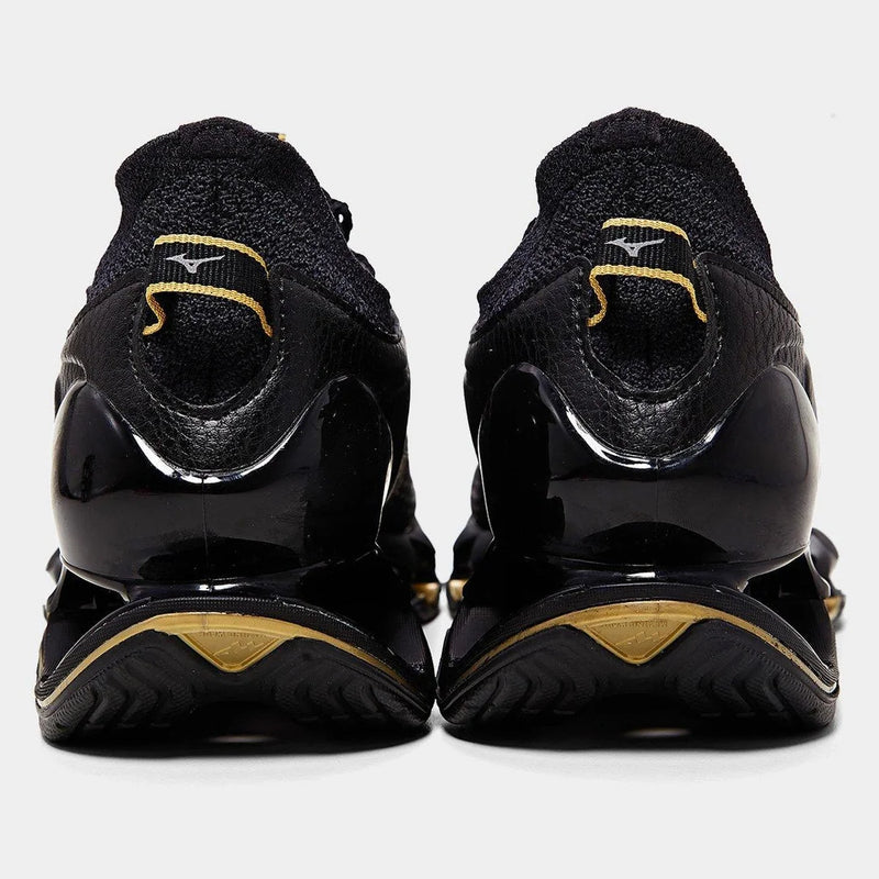 MIZUNO PRO 14 IMPORT. - PRETO DOURADO