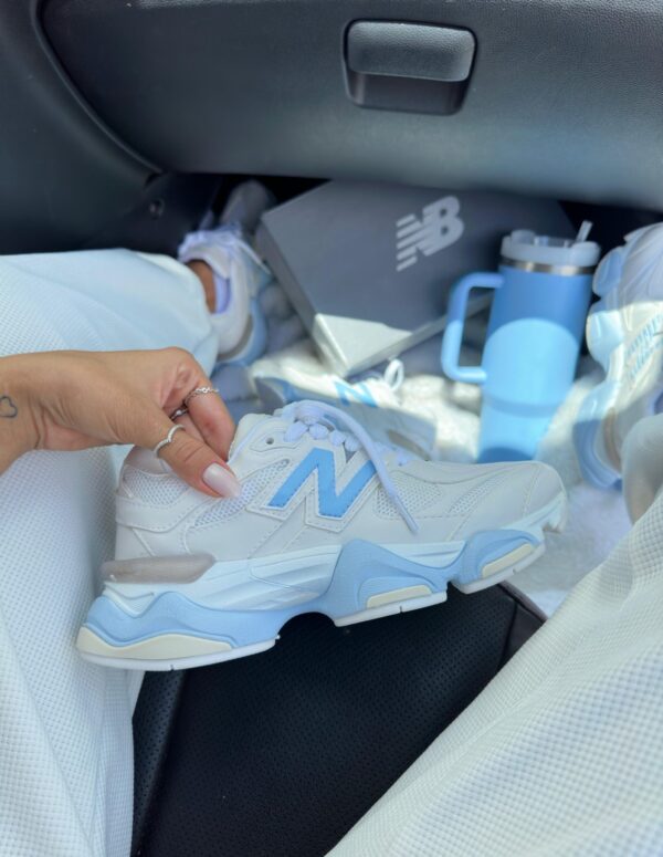 NEW BALANCE 9060 Prem. - Branco Azul