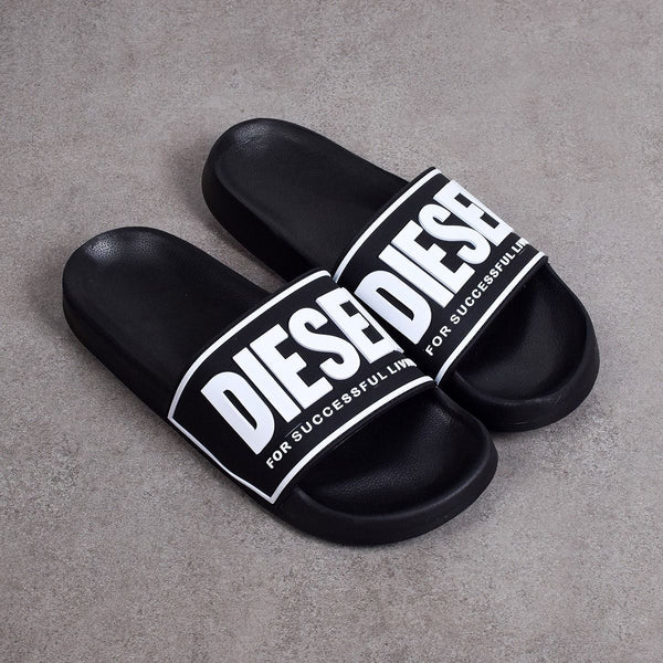 Chinelo Slide EVA - DSL -PTO BCO