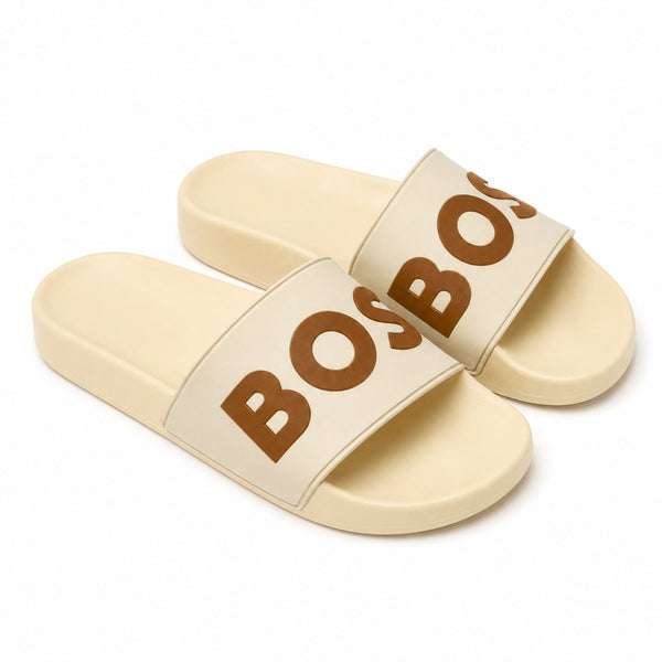 Chinelo Slide EVA - BOS - BGE MARRON