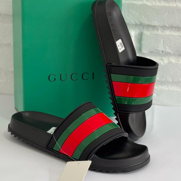 Chinelo Gucci Eva - Preto