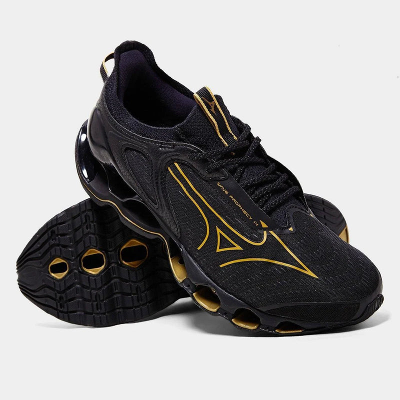MIZUNO PRO 14 IMPORT. - PRETO DOURADO