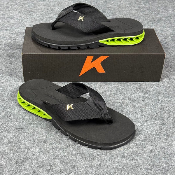 Chinelo Kenner Rakka - Preto Verde