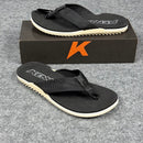 Chinelo Kenner NK6 - Preto Bege