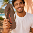 Chinelo de Dedo - Marron ACS-01