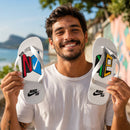 Chinelo de Dedo - Branco NKE-13