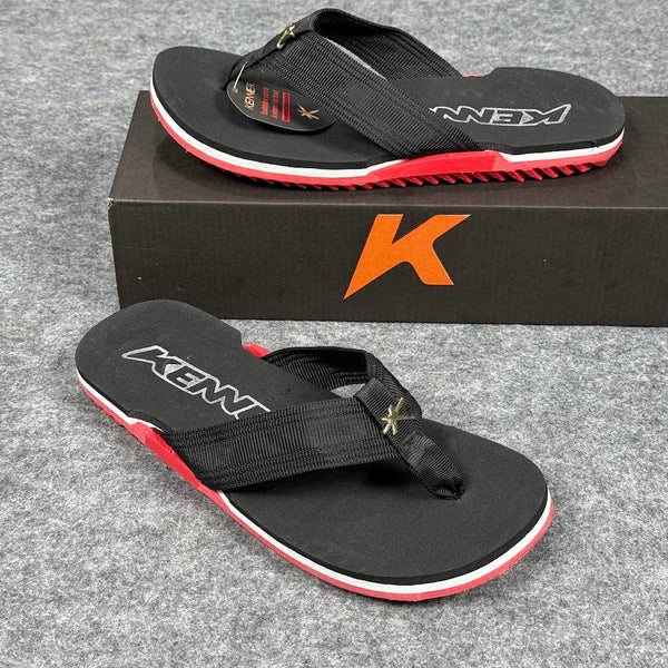 Chinelo Kenner NK6 - Preto Vermelho