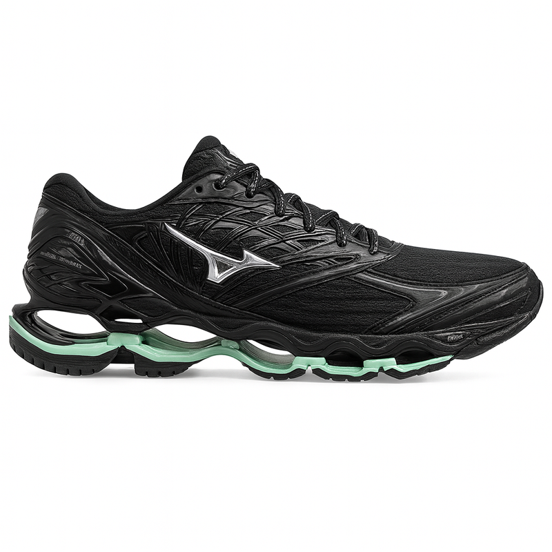 MIZUNO PRO 8 - PRETO VERDE ÁGUA