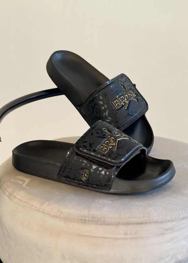Chinelo Slide EVA BRASIL com velcro - PTO -01