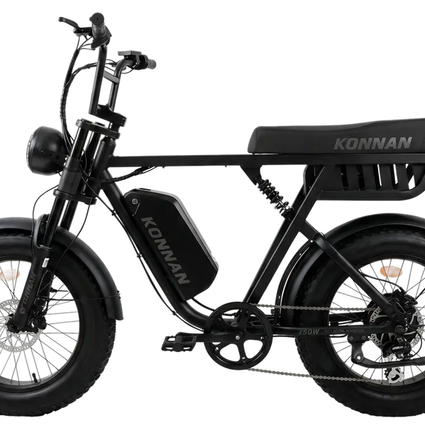 BICICLETA ELETRICA ADVANTAGE 750W PRETO/CINZA BATERIA DE LITIO 48V 18,2AH MARCA KONNAN