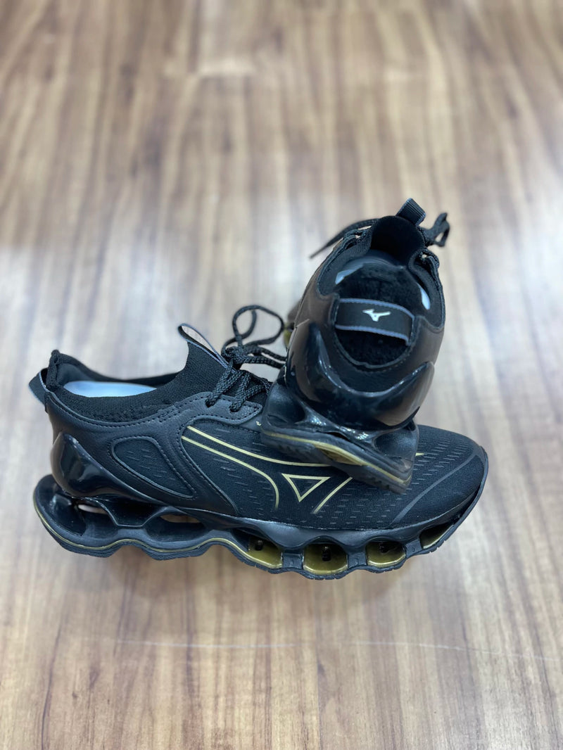 MIZUNO PRO 14 IMPORT. - PRETO DOURADO