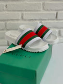 Chinelo Gucci Eva - Branco