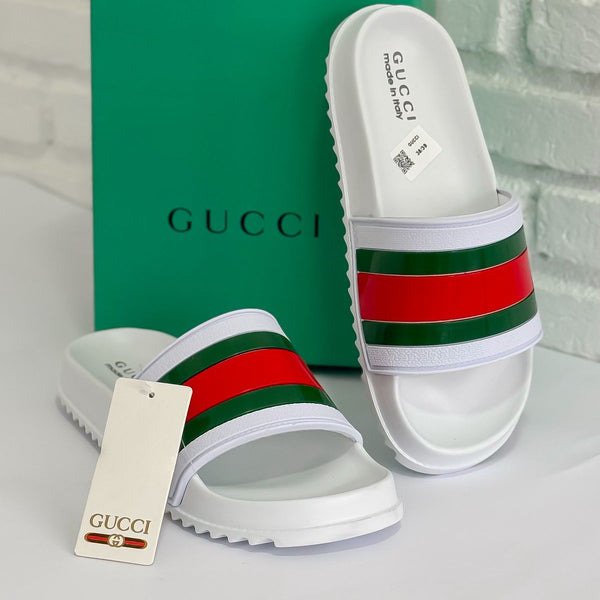 Chinelo Gucci Eva - Branco