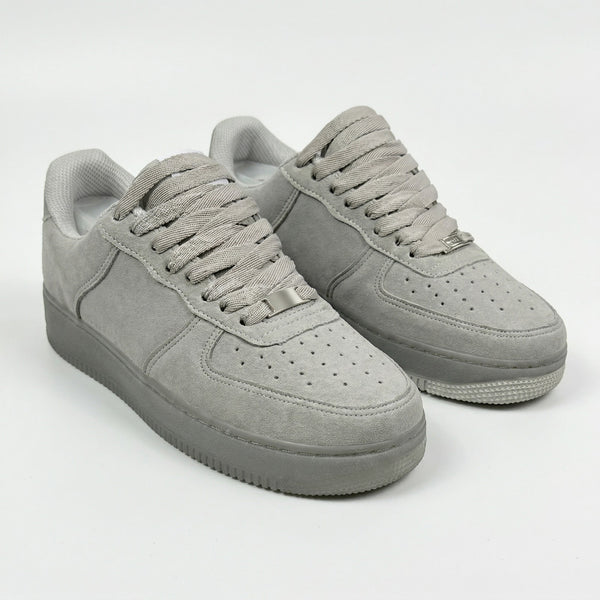 NIKE AIR FORCE 1 GOLD - CINZA GRAFITE CAMURÇA
