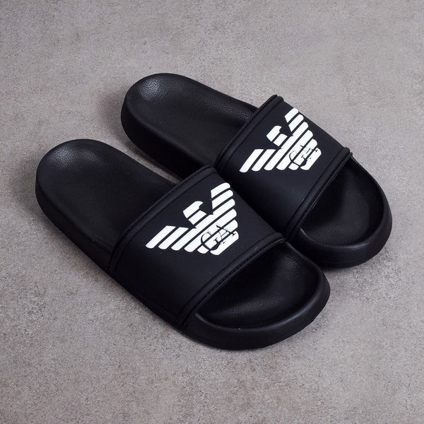 Chinelo Slide EVA - EA7 -PTO BCO