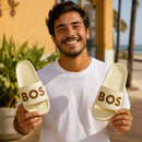 Chinelo Slide EVA - BOS - BGE MARRON