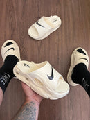 Slide Esportivo Masculino Bege |  Estilo Urbano e Máximo Conforto