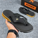 Chinelo Kenner Rakka - Preto Dourado