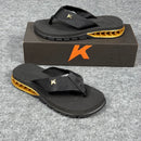 Chinelo Kenner Rakka - Preto Dourado