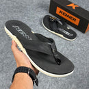 Chinelo Kenner NK6 - Preto Bege