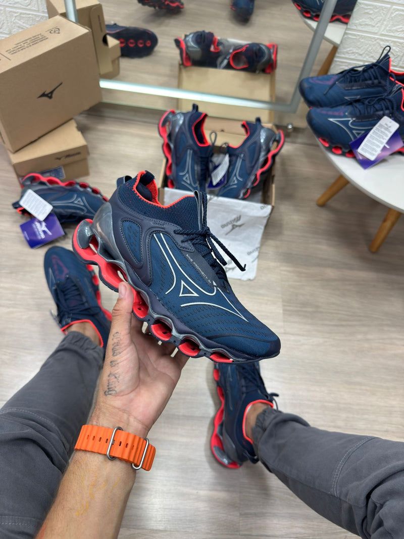 Mizuno wave prophecy 14 Marinho Vermelho