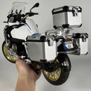 Miniatura de motocicleta BMW R1250 GS ADV em escala 1:6
