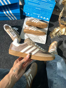 Samba Tricô Bege Feminino Atacado