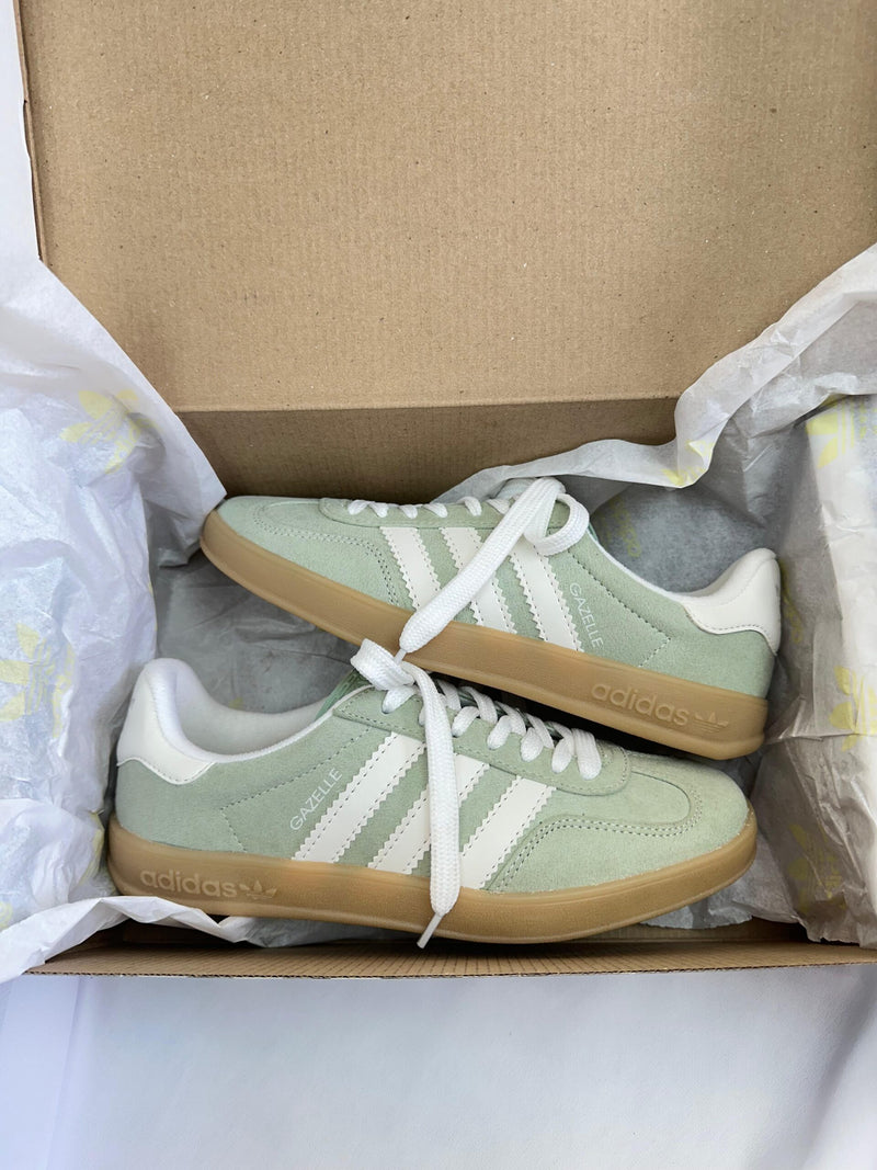 Tênis Adidas Gezelle Prime Verde Branco Feminino Premium