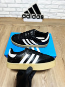 Tênis Adidas Samba Plataforma Preto Branco Feminino Premium