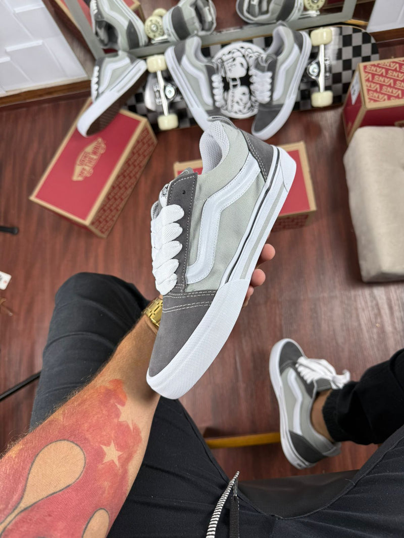 Tênis Vans Knu Cinza Masculino Premium