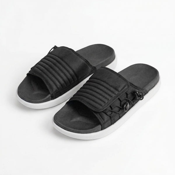 SLIDE NIKE ASUNA - PRETA BRANCA