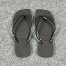 Chinelo de Dedo Fem. -PRETA QUADRADA-01