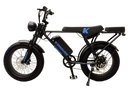 BICICLETA ELETRICA FAST TRAIL 750W PRETO/AZUL BATERIA DE LITIO 48V MARCA KONNAN