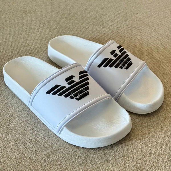 Chinelo Slide EVA - EA7 - BCO PTO