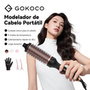GOKOCO Modelador De Cabelo Portáti íons Negativos 9 Níveis De Temperatura Aquecimento Rápido 30s Para Cabelos Cacheado