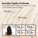 GOKOCO Modelador De Cabelo Portáti íons Negativos 9 Níveis De Temperatura Aquecimento Rápido 30s Para Cabelos Cacheado