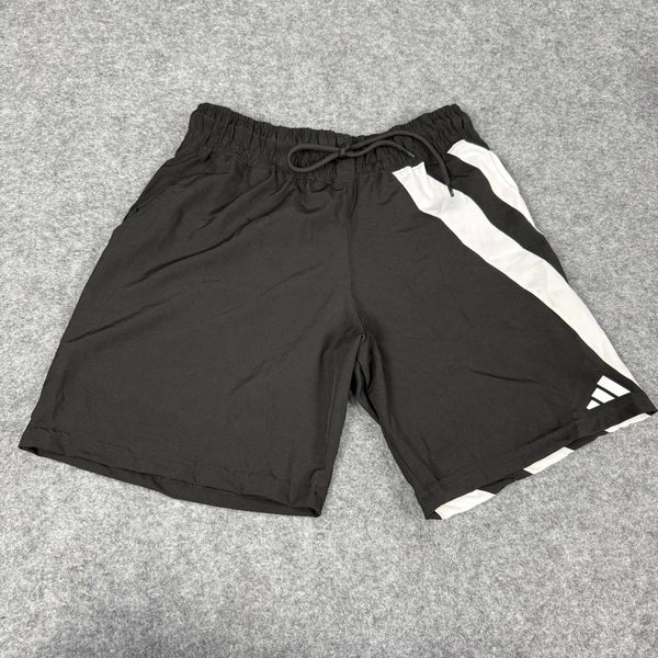 Bermuda Dry-Fit - ADS-01 Preta 3 Listra Branca