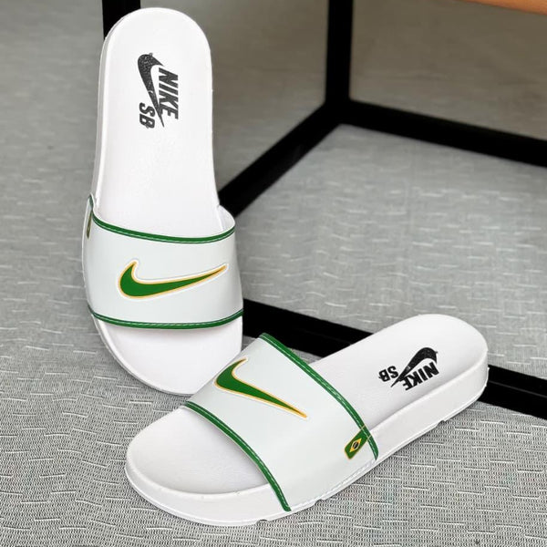 Chinelo Slide Premium  Brasil - NKE-BCO-01