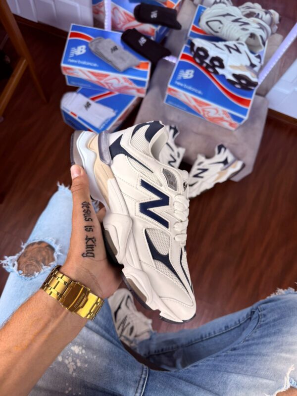 NEW BALANCE 9060 Prem. - BCO AZUL MARINHO