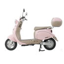 PREVISÃO 05/09 - SCOOTER ELETRICA CAPPUCCINO 1000W ROSA/BEGE BATERIA DE LITIO 60V 20AH MARCA NEW E-BIKE