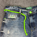 Bermuda Brow Jeans Estilo Jogador - 01