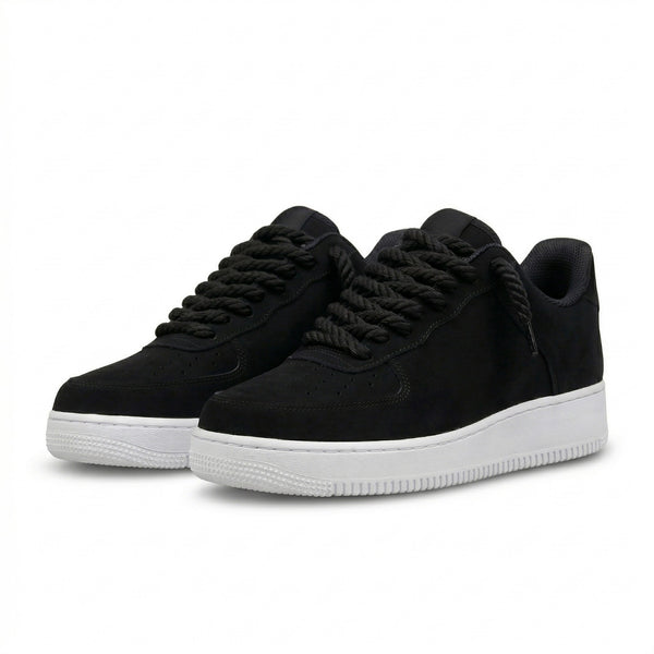 NIKE AIR FORCE 1 GOLD - PTO CD TRANÇADO