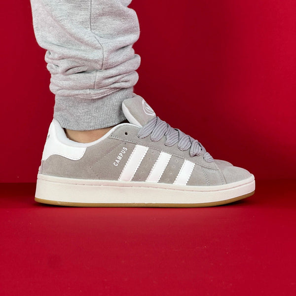 Adidas campus cinza camurça nacional
