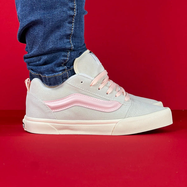 Vans Knu bege rosa Nacional S