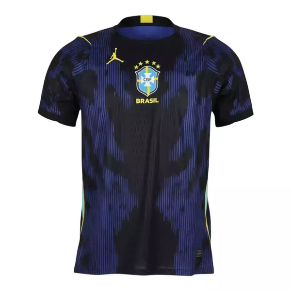 Camisa Torcedor Brasil II COPA 2026 Masculina - Azul e Preta