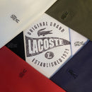 Pack 6 Camisetas LACOSTE BÁSICA SOBRE TOM - Grade 2-M 2-G 2-GG