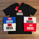 Pack 6 Camisetas - DIESEL MEIO PEITO - Grade 2-M 2-G 2-GG